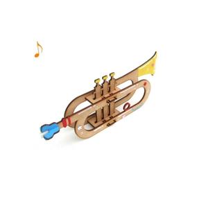 미술공작소]악기만들기 MDF 트럼펫 만들기