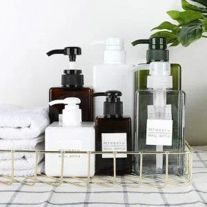 [모나코올리브]호텔 모던 샴푸 린스 리필 용기 디스펜서 650ml