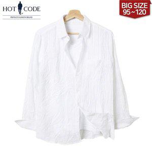 [HOTCODE]남자셔츠 빅사이즈 와이셔츠 린넨 남방 옷 HC350 행사_P062176182