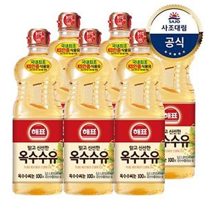 [사조대림][사조대림] 해표 옥수수유 900ml x6개