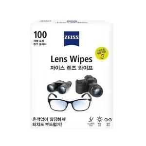 [기원마미][ZEISS] 자이스 일회용 렌즈클리너 와이프 100매 (5991064)