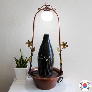 꽃도자기 LED 동공예 실내분수대 HFC-110