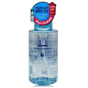 케어존 저자극 립앤아이 리무버 500ml 대용량
