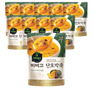 CJ 비비고 단호박죽 (파우치형) 420g [10개].