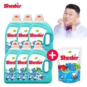 [NS홈쇼핑]강호동의 쉬슬러 세제후레쉬 3.05L 6개+세제리필 500ml 1개[30870702]