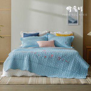 [박술녀] 순면 광목 워싱 침구풀세트 작품명 화담 슈퍼싱글SS