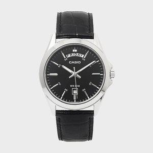 [카시오]CASIO 카시오 MTP-1370L-1A 남성시계 심플 가죽 손목시계