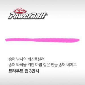 [NS홈쇼핑]버클리 트라우트 웜인치 배스 송어 웜 베이트[33344901]
