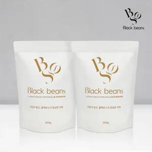 블랙빈스 원두커피 500g x 2봉 갓 볶은 마일드 블렌드