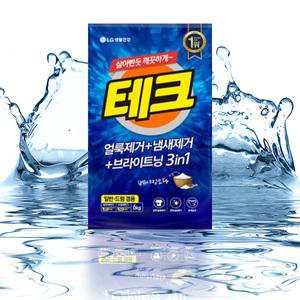 테크 6kg 세탁세제 표백제 일반/드럼겸용
