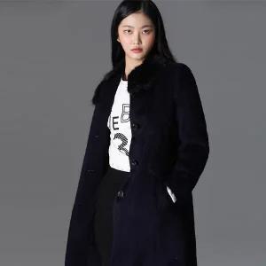[하프클럽/]머스크랫퍼 알파카 울코트