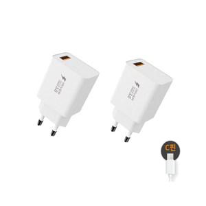 IRIVER)급속충전기(IHA-HQ30C/QC3.0/Type-C) 2개