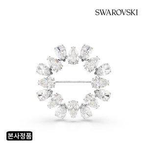 [스와로브스키](강남점)[본사정품/쇼핑백증정] Matrix 로듐 브로치 5714646