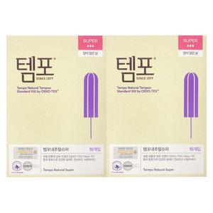 동아제약 템포 내추럴 슈퍼 16P x 2개
