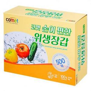 코멧 손이 편한 위생장갑, 500개입, 1개 one option