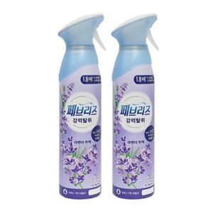 페브리즈 에어 라벤더 부케 165g x2 /실내냄새제거/방향제