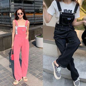 여성 멜빵바지 데님 오버롤 빅사이즈 점프수트 청멜빵 WOVR2