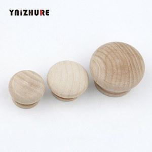 조잡한 목재 캐비닛 서랍 옷장 손잡이 문 당김 주방 가구 하드웨어 천연 28mm 34mm 44mm