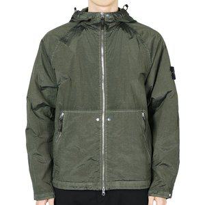 [스톤아일랜드]스톤 남성 와펜 패치 나일론 WATRO-TC 후드 자켓(카키) K1S15 4100097 S0020 V0054