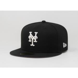 뉴에라 [슈즈네][정품] MLB 어센틱 뉴욕 메츠 야구모자 베이직 사이즈캡 메이저리그 선수모자 5950-19-007