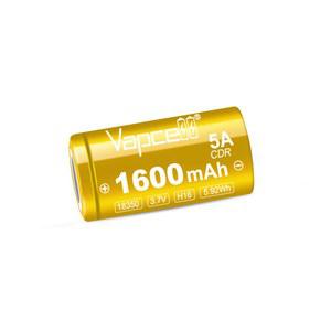 호환 5A 18350, 셀, 충전식 배터리 H16 장난감용 3 7V 18350 1600mah Vapcell INR 전원 이온