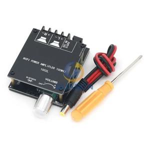 ZK-1002L 미니 블루투스 5.0 무선 오디오 전력 디지털 앰프 보드 스테레오 DC 12V