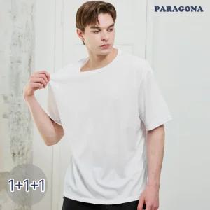 [파라고나] 3장세트 남여공용 유틸리티 메쉬 반팔 티셔츠 M25ST202