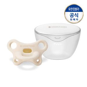 베베그로우 올 실리콘 나비 쪽쪽이+케이스 1단계 크림
