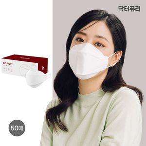 닥터퓨리 KF80 뉴에스 미세먼지 황사마스크 50매 번들 입체 마스크