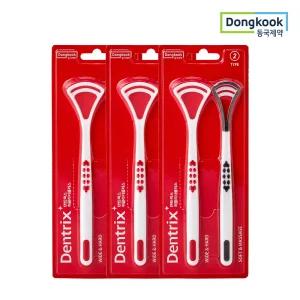 덴트릭스 혀클리너 플러스 2개입 X 3개