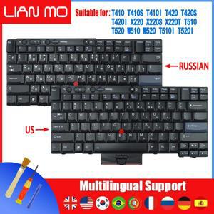 레노버 씽크패드 T410 X220 45N2135 45N2211 45N2071용 교체 키보드