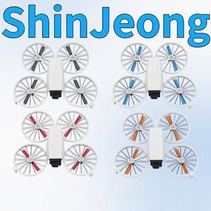 품질보증 DJI Flip 4022F 용 8pcs 프로펠러 경량 사일런트 윙 PC 드론 교체 블레이드 액세서리