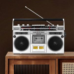 레트로 카세트데크 블루투스 붐박스 콤보 FM 에코 Generic CD 지원 CEK