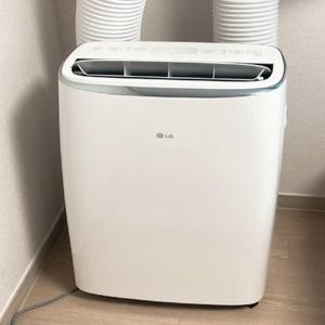 LG 휘센 오브제컬렉션 이동식 에어컨 PQ08EDWBN 듀얼호스 디지털샵
