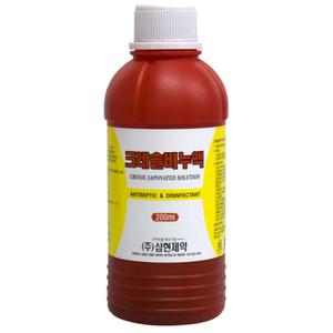 크레졸 크레솔비누액 200ml 20개 소독 고라니 야생동물 퇴치