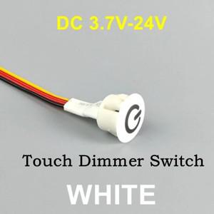 2-1PCS 버튼 컨트롤러 스위치 스마트 디밍 가능 홈 터치 센서 DC5V 12V 24V 조명 스트립 LED 디머