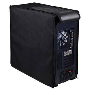 컴퓨터 CPU 먼지 커버, 방수 데스크탑 PC 미드타워 호스트 지퍼가 달린 풀 케이스 프로텍터, 정전기 방지 타워 커버(8.5W X 18.5H 19.7D)
