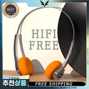 MIFO FIITII HiFiFree 무선 레트로 헤드폰 3D 진동 다이내믹 긴 배터리 수명 블루투스 5.4 맞춤형 음악 헤
