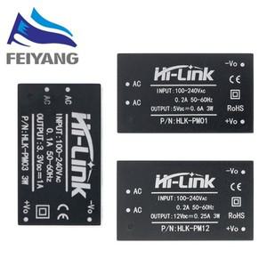 HLK-PM01 HLK-PM03 HLK-PM12 AC-DC 220V ~ 5V/3.3V/12V 미니 전원 공급 장치 모듈 지능형 가정용 스위치 전