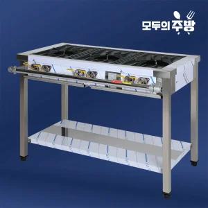업소용 가스렌지 1200 3구렌지 일반버너 LPG LNG 간택기 화구 영업용