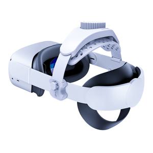 조정 가능 헤드 스트랩 컴포트 대체 헤드 스트랩 범용 Meta Quest 3/2/Pro/Pico4 VR 헤드셋의 압력 감소