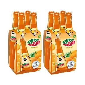 [유통기한 임박] 트위스트 앤 드링크 오렌지 200ml, 4입, 2개 (총 8개)