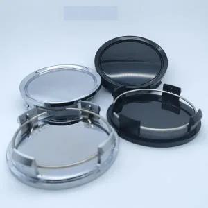 자동차휠캡 4 개/ 빈 로고 없음 메르세데스-벤츠 호환 휠 센터 캡 허브 74mm 맞는 65mm 엠 블 럼 스티커 블