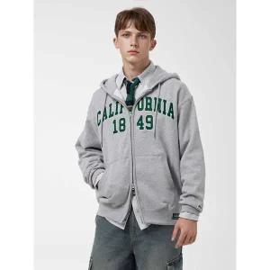 [후아유](김해점)Signature Patch Hood Zip-up(Brushed) WHMZF4911U
