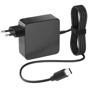 65W USB C 전원 어댑터 유형 PD 벽면 고속 충전기 Fort Mac Book Pro Dell Latitude Lenovo Huawei Mateboo