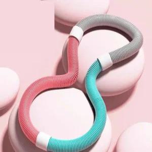 훌라후프 홈트유산소 스프링 꽈배기 훌라후프 운동 헬스 홈트 뱃살 실내용 훌라우프
