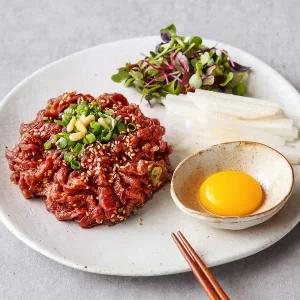 현덕축산 마장동 국내산 육회 육사시미 300g, 1개