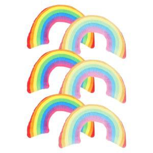 밀리스텐 6pcs 고양이 목 베개 세트 실내 고양이용 부드러운 푹신한 수면 및 목 지지 액세서리용 U자형 진정 베개 세트