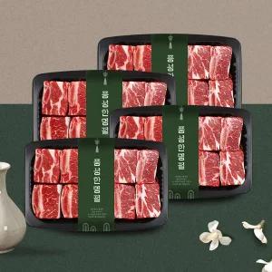 [신세계라이브쇼핑][신세계 단독] 호주산 GF급 프리미엄 찜갈비 4kg (1kg x 4팩)