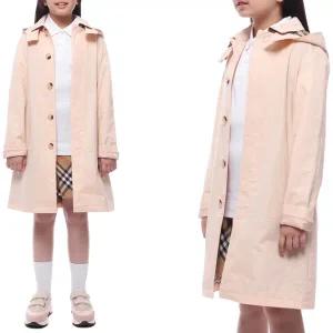 [버버리] 25SS 나일론 코튼 카 코트 (8100458 PALE CAMEO 25S)